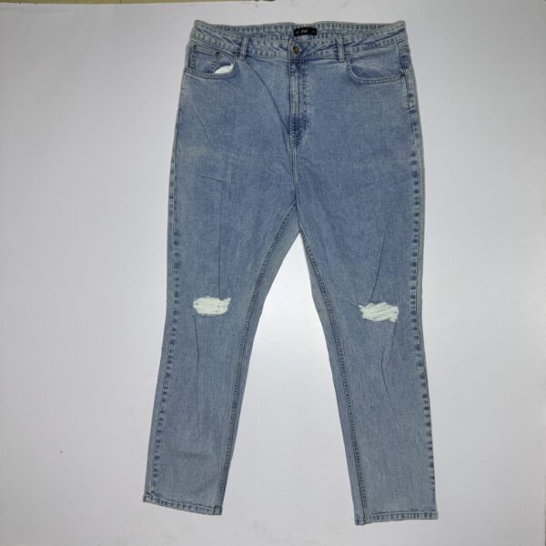 F&F Jeans P1037 Waist-38 Length-42 Bottom-7